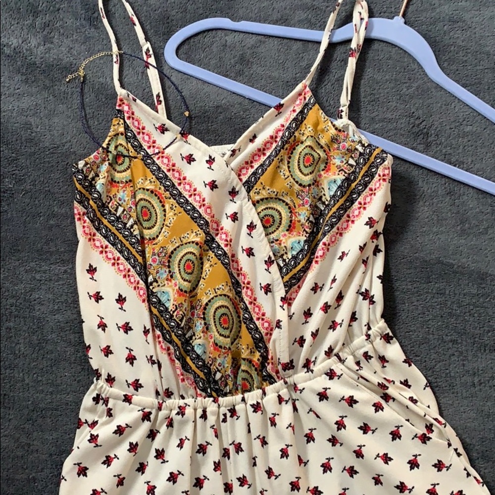 Unique pattern romper